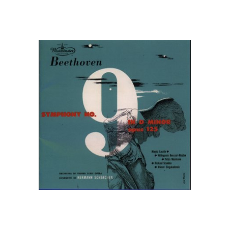 BEETHOVEN - Scherchen - Symphonie n°9 op.125 'Ode à la joie' import Japon..